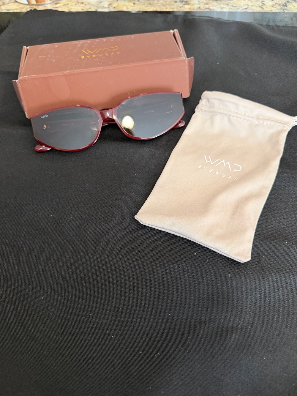 Women's Cherry/ Dark Brown Wear Me Pro (WMP) Sunglasses